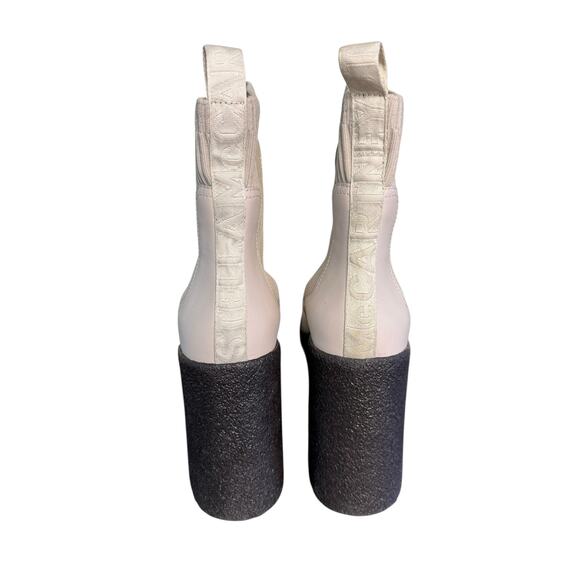 Stella McCartney NIB Skyla Alter Platform Ankle Boots in Gray Size 40 - Picture 4 of 11